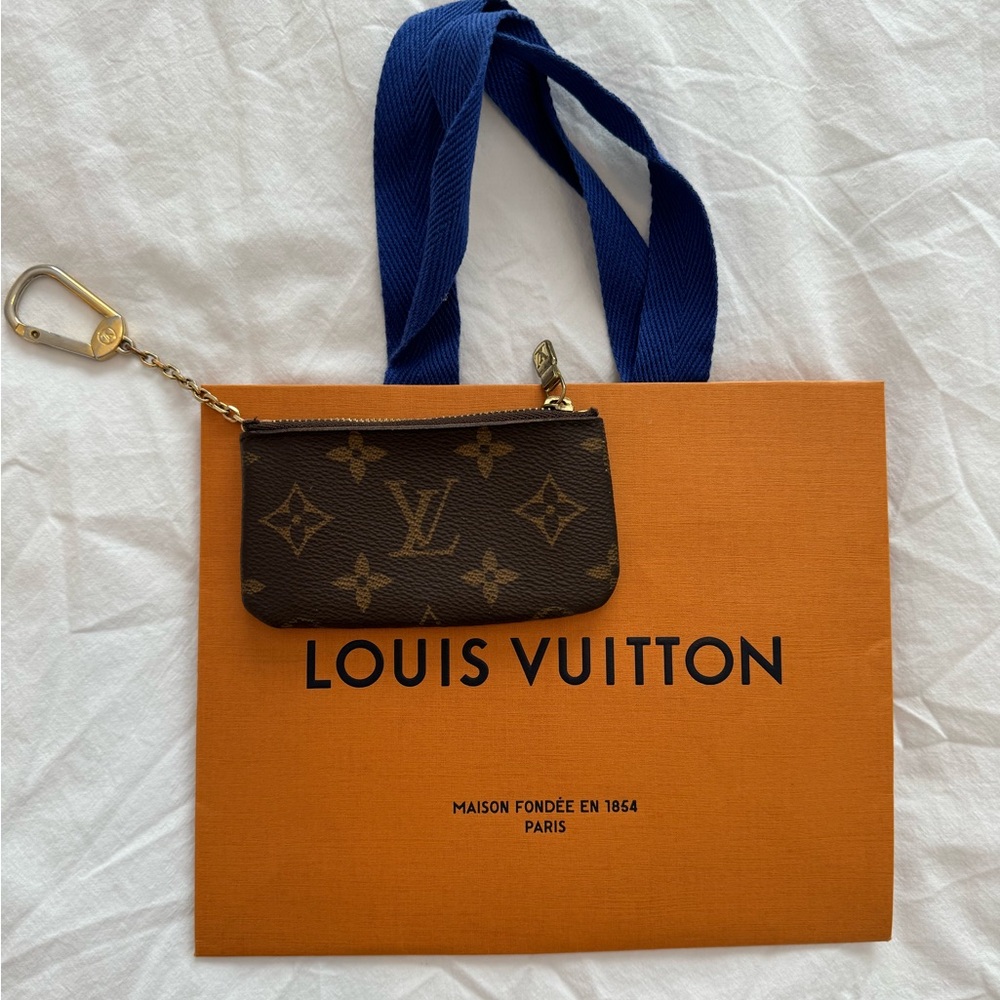 Authentic Louis Vuitton Key Pouch - Monogram